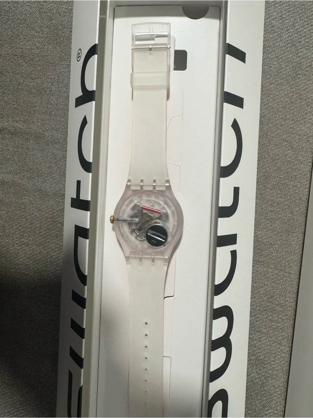 Swatch Horse Pattern Silicone Watch Brand New